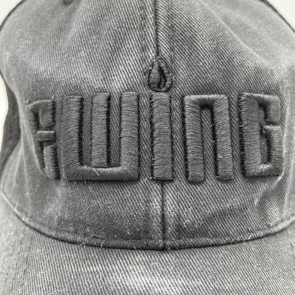 Ewing Mens OSFA Hat Black Large Adjustable Baseball Cap By Indie Caps - Picture 2 of 8